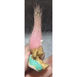 Upcycled Vintage Troll Baby Pendant